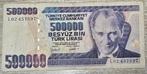 Turkije 500.000 lira, Ophalen, Overige landen