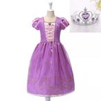 Rapunzel jurk + GRATIS tiara *AANBIEDING* 86 tm 128, Kinderen en Baby's, Nieuw, Meisje, 110 t/m 116, Ophalen of Verzenden