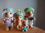 Sylvanian families beren/zelfgemaakte kleding/mutsen, Verzamelen, Ophalen of Verzenden, Gebruikt