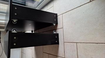 2 IKEA MALM Laden – Zwart
100  63  13 cm – Met Wieltjes - afbeelding 3