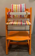 Tripp Trapp Stokke Kinderstoel+ stoelverkleiner, kussenset, Ophalen, Gebruikt, Meegroeistoel, Stoelverkleiner