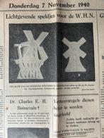 Lichtgevende speldjes Winterhulp 1940, Ophalen of Verzenden, Nederland, Embleem of Badge