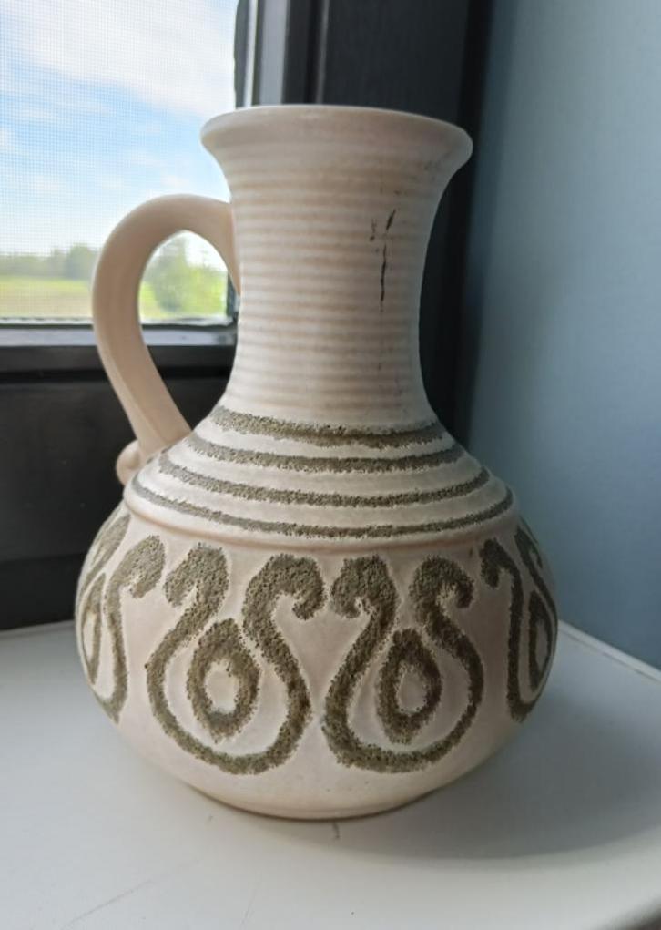 East Germany vaas 4120, Huis en Inrichting, Woonaccessoires | Vazen, Gebruikt, Minder dan 50 cm, Aardewerk of Porselein, Ophalen of Verzenden