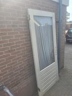 Massieve Stompe Buitendeur 91x211,5cm, Doe-het-zelf en Verbouw, Deuren en Horren, Ophalen, Gebruikt, 80 tot 100 cm, Buitendeur