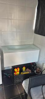 Tiger wastafel groot, Huis en Inrichting, Badkamer | Badkamermeubels, Ophalen, Zo goed als nieuw, Minder dan 100 cm, Wasbak of Wastafel