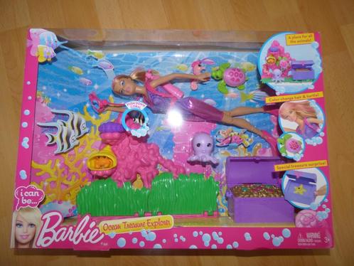 Barbie Oceaan schatontdekster speelset, NIEUW IN DOOS!, Kinderen en Baby's, Speelgoed | Poppen, Nieuw, Barbie, Ophalen of Verzenden