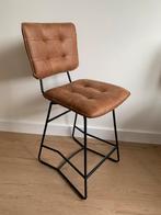 4 coqnac kleurige barstoelen, 4 krukken, Ophalen, Zo goed als nieuw