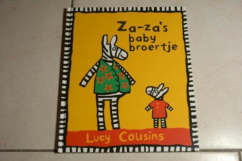 Zaza Za-za’s baby broertje / Lucy Cousins groot formaat, Boeken, Kinderboeken | Kleuters, Zo goed als nieuw, Fictie algemeen, Jongen of Meisje