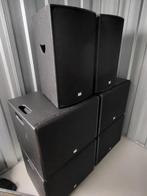 DAP AUDIO DRX-15BA ACTIVE SUBWOOFER AND DAP DRX-12A, Ophalen of Verzenden, Zo goed als nieuw, Minder dan 500 watt