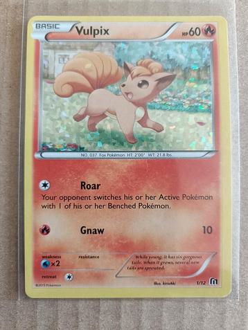 Vulpix 1/12 McDonalds 2016 beschikbaar voor biedingen