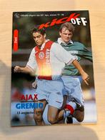 Programmaboekje Ajax - Gremio (1997), Boek of Tijdschrift, Ophalen of Verzenden, Zo goed als nieuw, Ajax