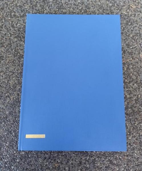 * Vintage postzegelalbum insteekboek Van der Kolk blauw *, Postzegels en Munten, Postzegels | Toebehoren, Verzamelalbum, Verzenden