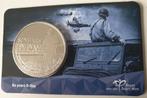 Nederland 80 jaar D-Day penning in coincard 2024, Verzenden, Koningin Beatrix, Euro's, Losse munt