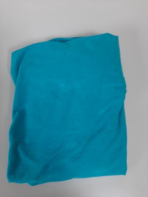 Aqua blauwe hoes voor aankleedkussen / waskussen, Kinderen en Baby's, Badjes en Verzorging, Gebruikt, Aankleedkussen, Hema, Ophalen of Verzenden