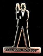 James Bond 007 pin- zwart emaille, Verzamelen, Speldjes, Pins en Buttons, Verzenden, Nieuw, Transport, Speldje of Pin
