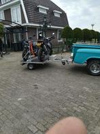 motor trailer 200 x 125 / 750 kg ongeremd + rek Shorty € 995, Nieuw, Ophalen