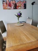 Eettafel, Huis en Inrichting, Tafels | Eettafels, Ophalen, Gebruikt, 50 tot 100 cm, Vijf personen of meer