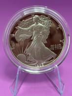 1 dollar 1988 American Eagle. 1 Oz PROOF munt, Ophalen of Verzenden, Noord-Amerika, Losse munt, Zilver