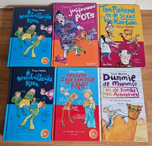 Tosca Menten Juffrouw Pots, Dummie de Mummie, Kartoni, Boeken, Kinderboeken | Jeugd | 10 tot 12 jaar, Zo goed als nieuw, Ophalen