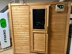 Elektronisch verwarmbare sauna, Sport en Fitness, Sauna, Complete sauna, Infrarood, Zo goed als nieuw, Ophalen
