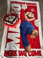 Mario kussens en fleece deken, Ophalen of Verzenden, Nieuw, Overige typen