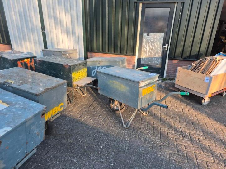 Matador kruiwagens dichte bak met klep, Tuin en Terras, Kruiwagens, Ophalen