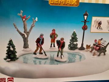 Lemax IJsbaan - Weinig Gebruikt beschikbaar voor biedingen