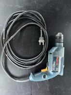 Blauwe Bosch GBM 10 RE Boormachine - 450W professioneel, Boormachine, Gebruikt, Variabele snelheid, Ophalen of Verzenden