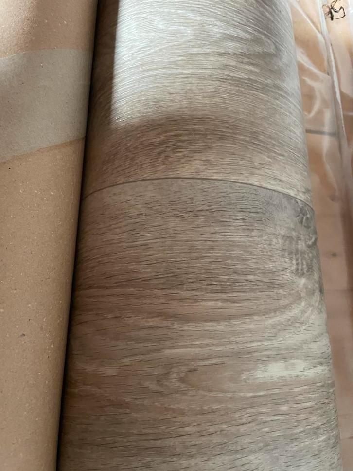 Vinyl vloer + ondervloer - Diverse afmetingen, Huis en Inrichting, Stoffering | Vloerbedekking, Gebruikt, Vinyl, Grijs, 10 tot 25 m²