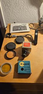 Verscheidene analoge Canon accesoires, Ophalen, 1960 tot 1980