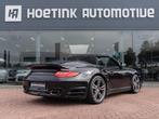 Porsche 911 3.8 Turbo Cabrio | Sport Chrono | Stoelventilati, Auto's, Porsche, Automaat, Gebruikt, Zwart, Cabriolet