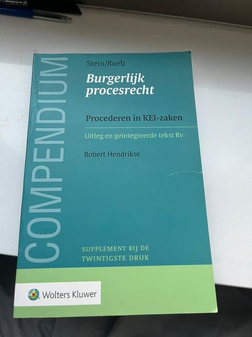A.S. Rueb - supplement bij de twintigste druk, Boeken, Wetenschap, Zo goed als nieuw, Ophalen of Verzenden