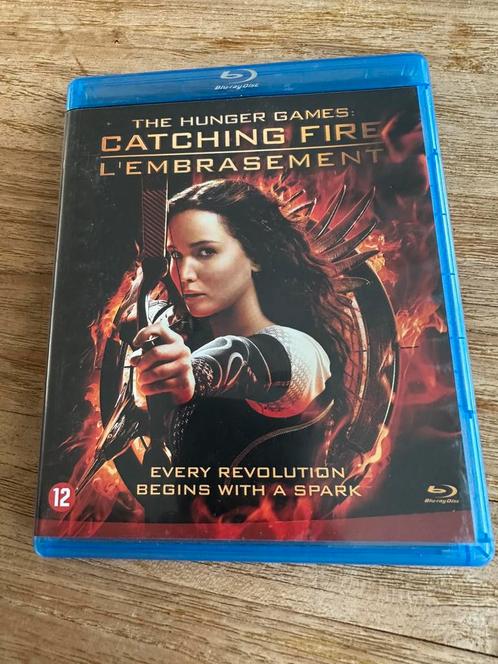 Blu-Ray The hunger games Catching fire + dvd  origineel ZGAN, Cd's en Dvd's, Blu-ray, Zo goed als nieuw, Boxset, Verzenden