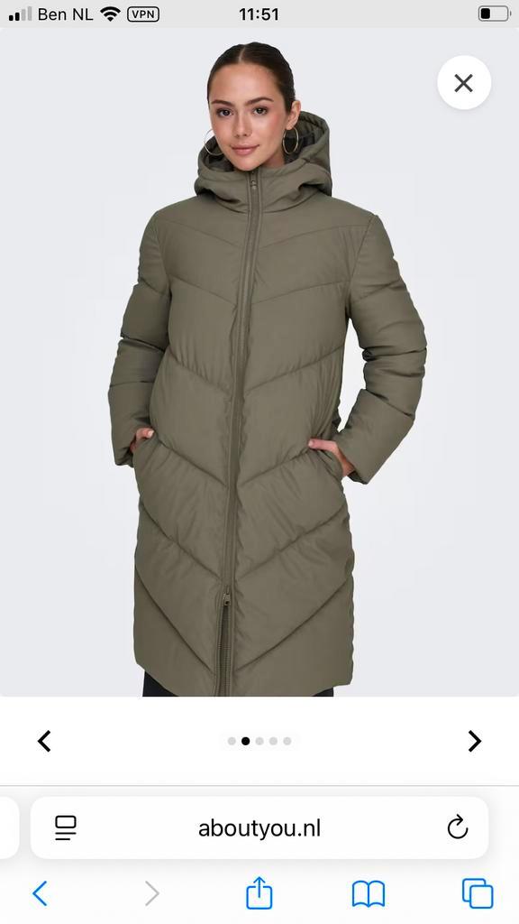 Jas maat XL dame merk JDY, Kleding | Dames, Jassen | Winter, Zo goed als nieuw, Maat 46/48 (XL) of groter, Ophalen of Verzenden
