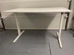 Sta zit bureau 140 x 80 cm handbediening, Huis en Inrichting, Bureaus, Ophalen, Zo goed als nieuw, Stabureau