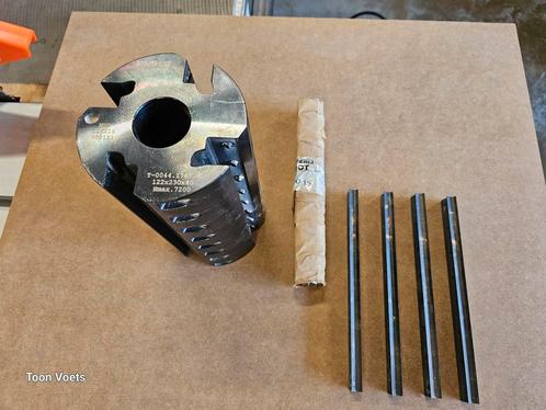 Freeskop / schaafkop Zie foto's, Doe-het-zelf en Verbouw, Gereedschap | Machine-onderdelen en Toebehoren, Ophalen of Verzenden