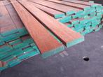 Partij Cumaru gevelbekleding 18x68mm - 238 st -  60.60m2, Ophalen of Verzenden, 250 cm of meer, Planken, Hardhout