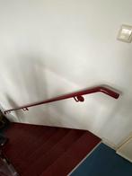 Rode trapleuning - 4 meter, Ophalen, 25 tot 50 mm, Zo goed als nieuw, 300 cm of meer