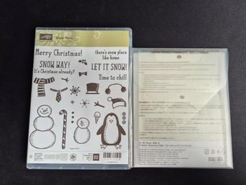 Stampin Up Snow Place en Snow Friends Framelits dies  beschikbaar voor biedingen