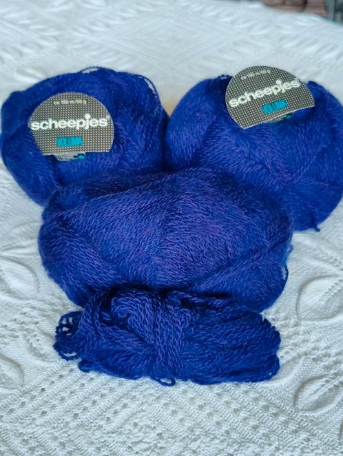2 x 50 + 35 gr. ruim 500 m mohair Scheepjes Voluma nld 4, Hobby en Vrije tijd, Breien en Haken, Zo goed als nieuw, Breien of Haken