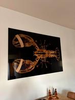 Kunstkartel Plexiglas 80x120 cm Kreeft Zwart, Huis en Inrichting, Woonaccessoires | Schilderijen, Tekeningen en Foto's, Ophalen