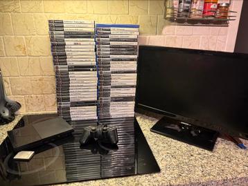 Ps 2 slim 63 games beschikbaar voor biedingen
