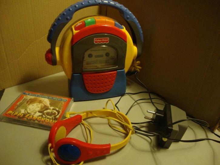 vintage Fisher Price cassetterecorder My first Sony jaren 90, Kinderen en Baby's, Speelgoed | Fisher-Price, Speelset, Ophalen of Verzenden
