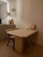 Travertin natuursteen eettafel, Huis en Inrichting, Tafels | Eettafels, Ophalen, 100 tot 150 cm, 50 tot 100 cm, Zo goed als nieuw