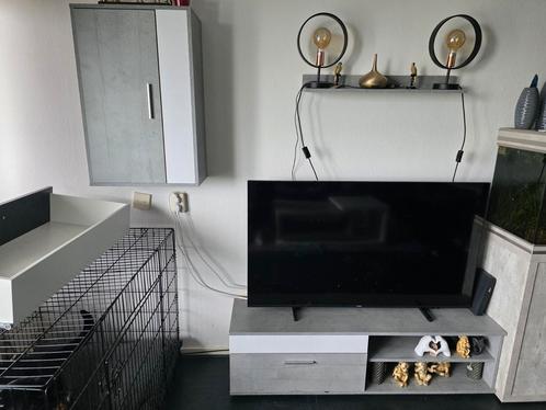 Meubel set betonlook, Huis en Inrichting, Kasten | Televisiemeubels, Gebruikt, Minder dan 100 cm, 100 tot 150 cm, 25 tot 50 cm