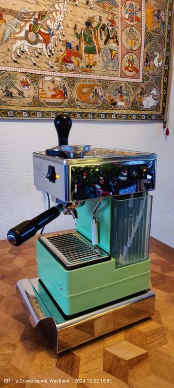 Quick Mill espresso machine assescoires, kleur pastel groen beschikbaar voor biedingen
