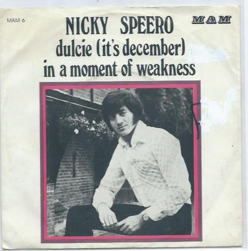 Nicky Speero- Dulcie (It's December), Cd's en Dvd's, Vinyl Singles, Gebruikt, Pop, Verzenden