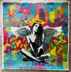 Kleurrijke hedendaagse Street-Art op doek, Ophalen of Verzenden