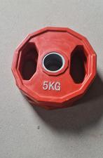 Olympische Halterschijven Set - Rubber Gecoat, Ophalen, Gebruikt, Benen, Halterschijven