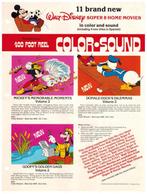 Disney super 8 film catalogus 1978 Donald Duck Snow White, Verzenden, Zo goed als nieuw, Film, Overige typen